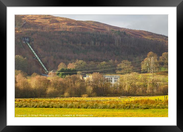 Glenlee Hydro Electric Power Station and tunnel, Dumfries and Galloway, Scotland Framed Mounted Print by SnapT Photography
