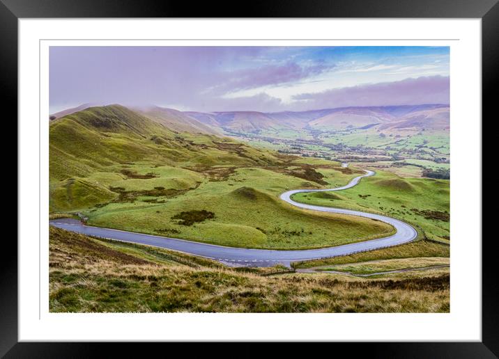 Road to Edale Framed Mounted Print by Peter Taylor