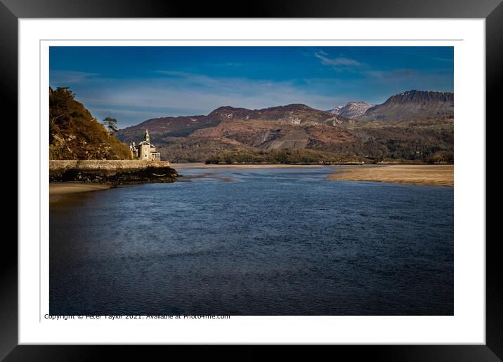 Mawddach Estuary Framed Mounted Print by Peter Taylor