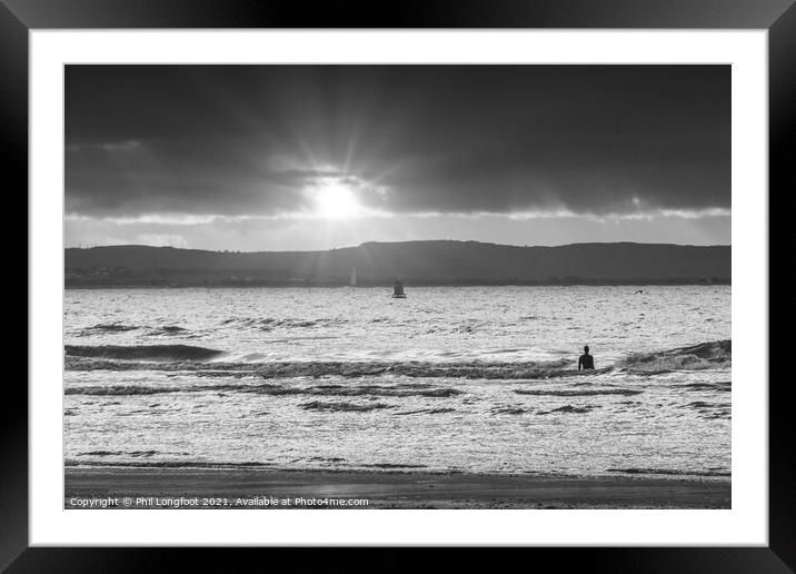 Ray of Winter sunshine Framed Mounted Print by Phil Longfoot