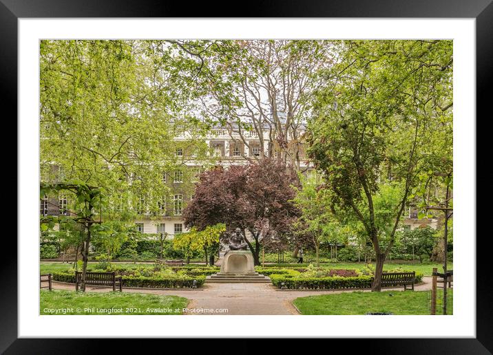 Tiverton Park London Framed Mounted Print by Phil Longfoot