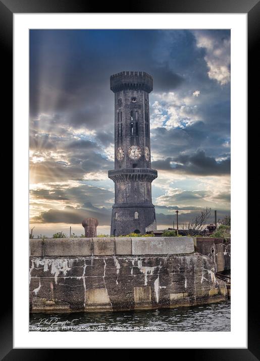 Victoria Tower Liverpool  Framed Mounted Print by Phil Longfoot