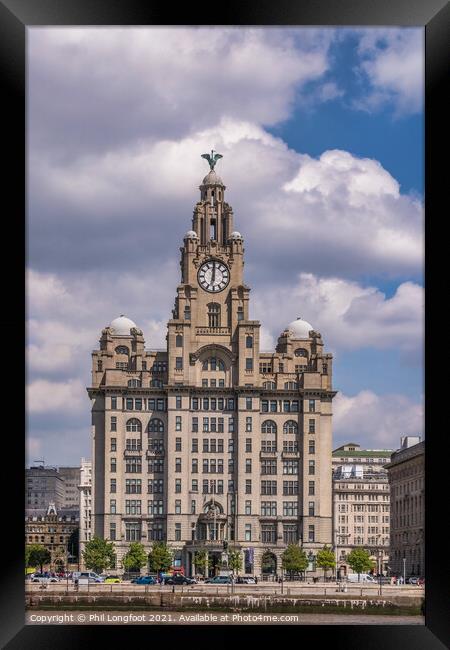 Royal Liver Building Liverpool  Framed Print by Phil Longfoot