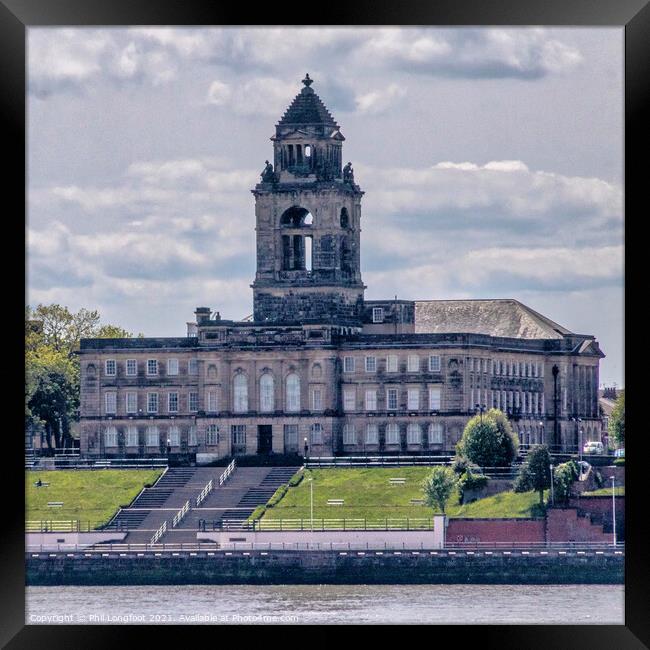 Wallasey Town Hall Wirral Framed Print by Phil Longfoot