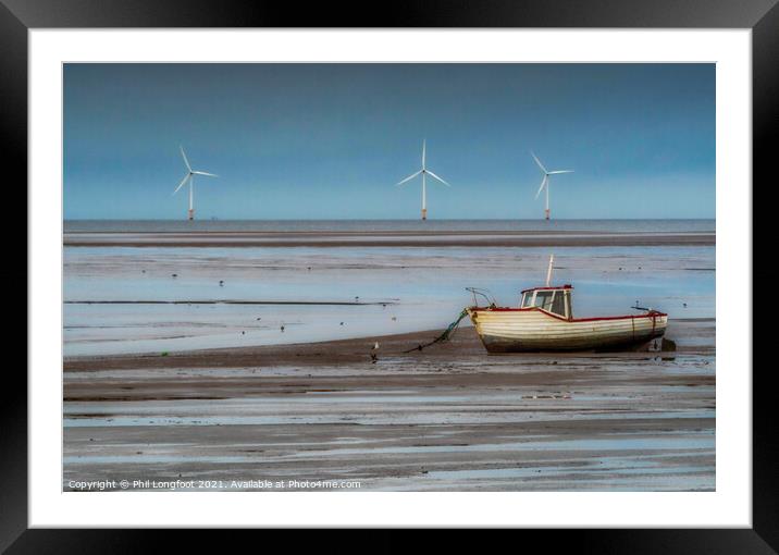 Stranded  Framed Mounted Print by Phil Longfoot