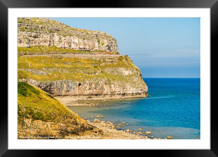 Great Orme Llandudno Framed Mounted Print by Phil Longfoot