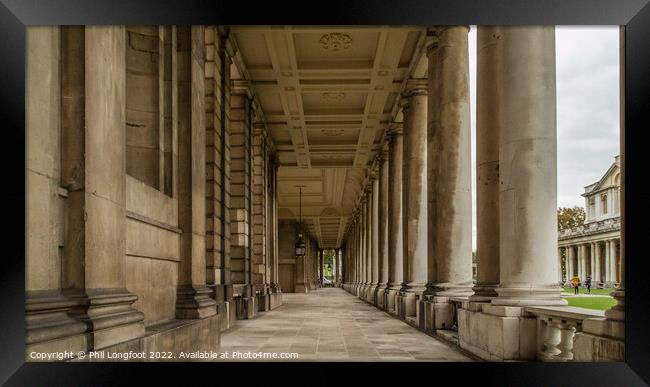 The Old Royal Naval College London  Framed Print by Phil Longfoot