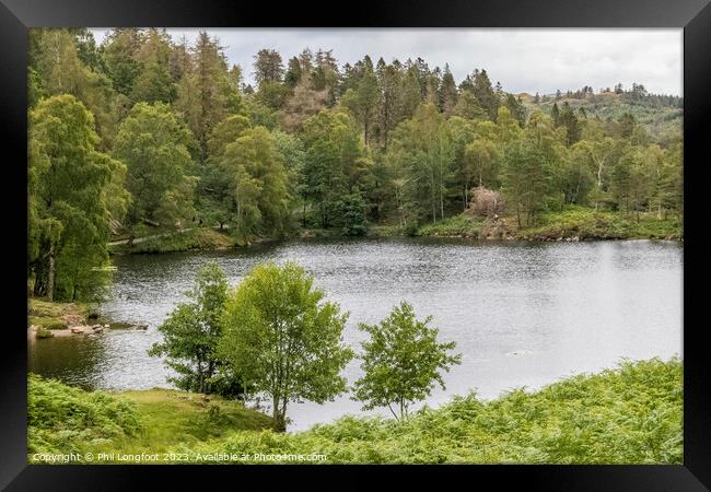 Tan Hows Lake District Cumbria  Framed Print by Phil Longfoot