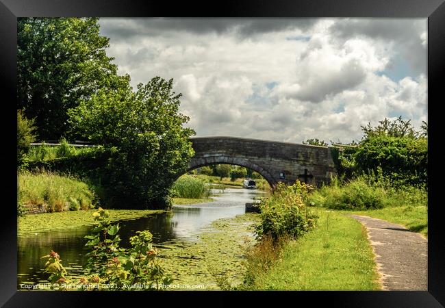 Leeds Liverpool Canal  Framed Print by Phil Longfoot
