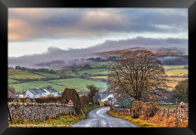 Kilnhill Village Lake District  Framed Print by Phil Longfoot