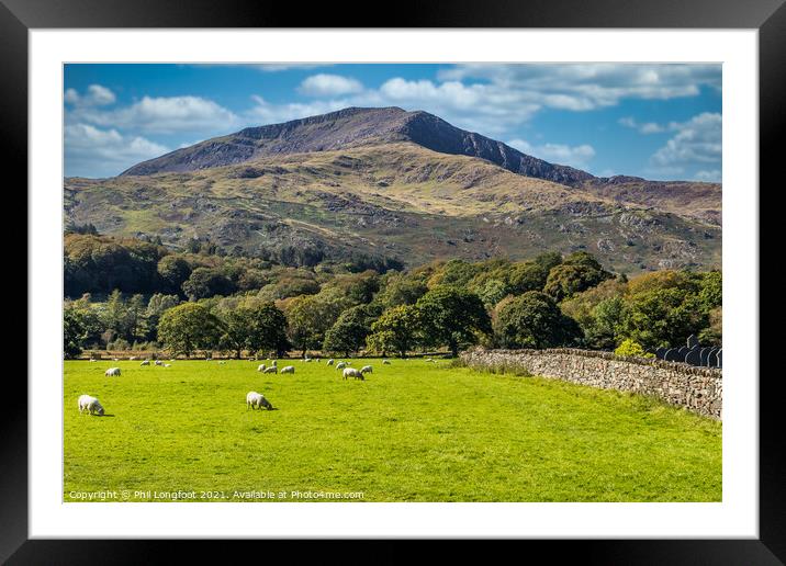 Beddgelert Snowdonia  Framed Mounted Print by Phil Longfoot