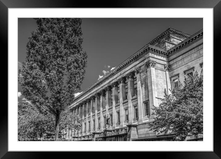 St George's Hall Liverpool  Framed Mounted Print by Phil Longfoot