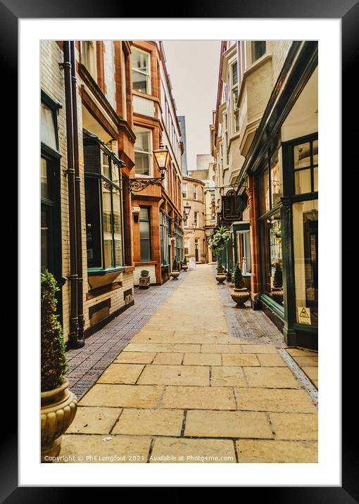 Queen Avenue Liverpool  Framed Mounted Print by Phil Longfoot