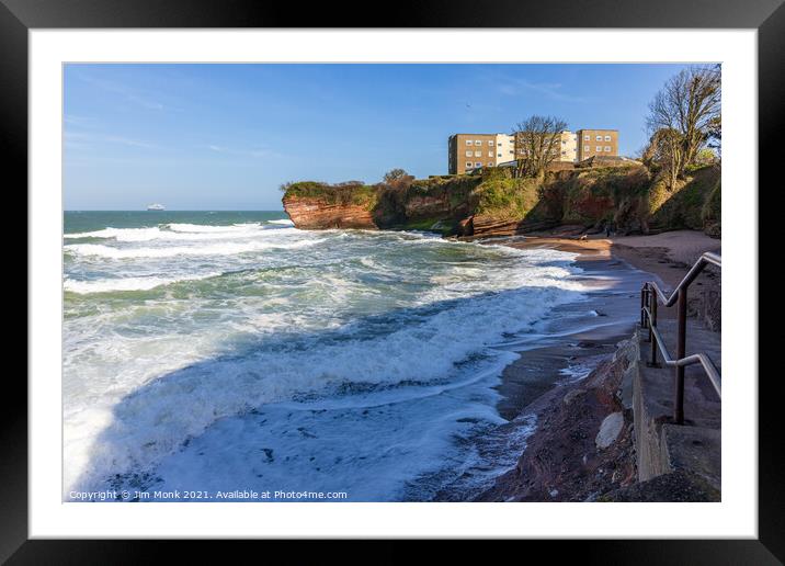 Fairy Cove, Paignton Framed Mounted Print by Jim Monk