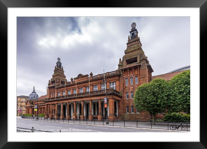 The Kelvin Hall, Glasgow Framed Mounted Print by Jim Monk
