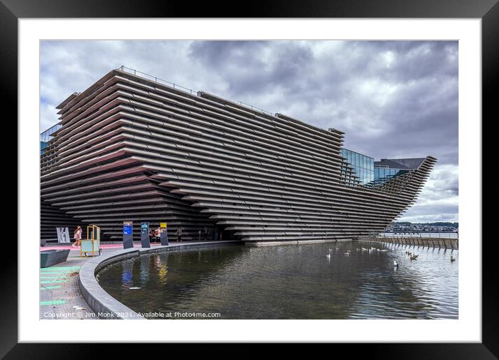  V&A in Dundee Framed Mounted Print by Jim Monk
