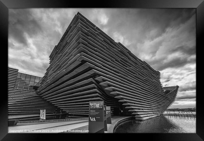  V&A in Dundee City Framed Print by Jim Monk