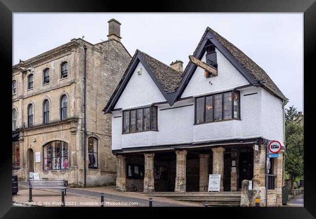 The Tolsey Museum, Burford Framed Print by Jim Monk