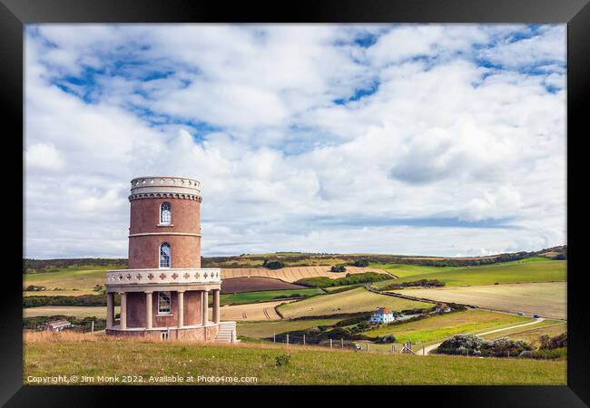 Clavell Tower, Dorset Framed Print by Jim Monk