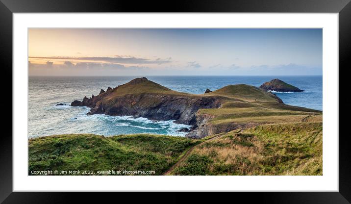 Path to the Rumps Framed Mounted Print by Jim Monk