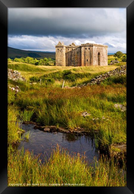 Hermitage Castle, Scottish Borders Framed Print by Jim Monk
