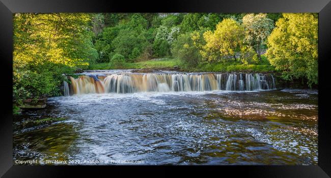 Wain Wath Force, Swaledale Framed Print by Jim Monk