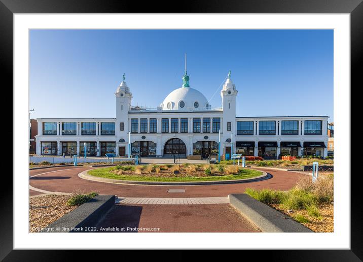 Spanish City, Whitley Bay Framed Mounted Print by Jim Monk