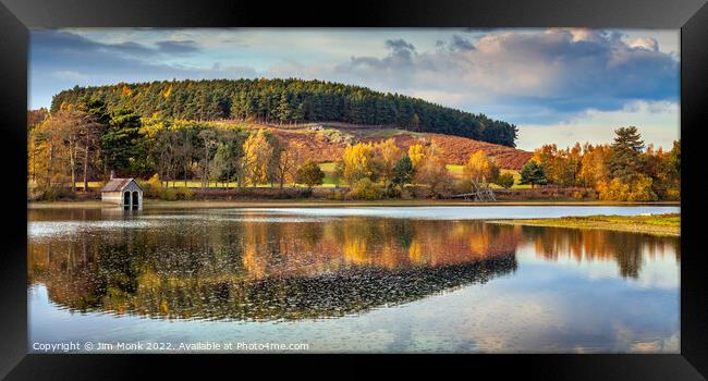 Cropston Reservoir, Leicestershire Framed Print by Jim Monk