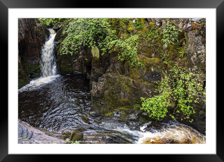 Hollybush Spout, Yorkshire Dales Framed Mounted Print by Jim Monk
