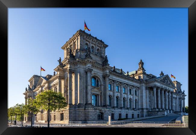 The Reichstag building Framed Print by Jim Monk