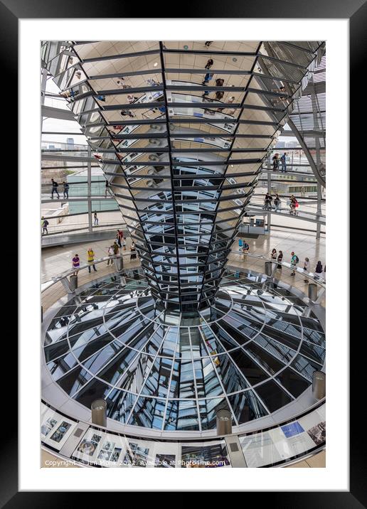 The Reichstag Framed Mounted Print by Jim Monk
