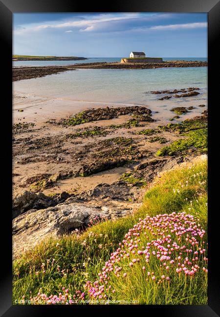 The Enchanting Church in the Sea Framed Print by Jim Monk