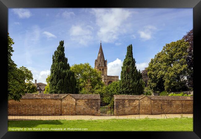 Christ Church Cathedral, Oxford Framed Print by Jim Monk