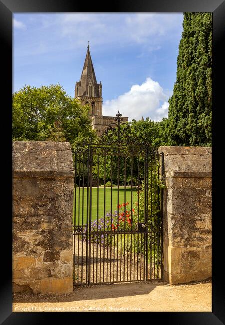Christ Church Cathedral Framed Print by Jim Monk