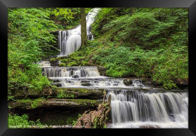 Scaleber Force Framed Print by Jim Monk