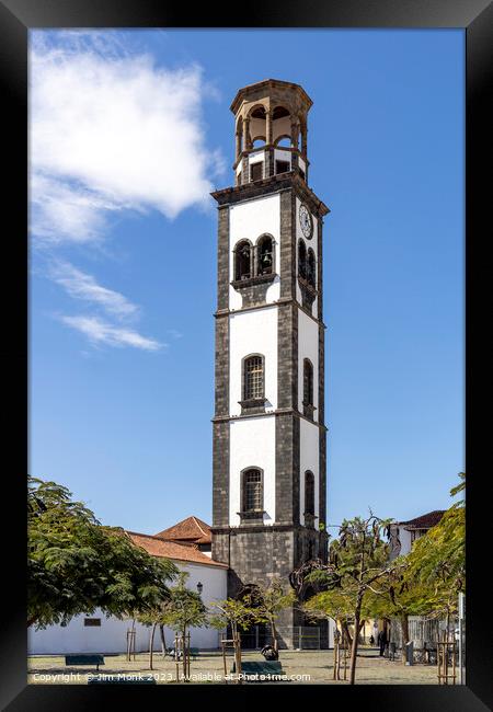 Church of our lady of conception in Santa Cruz, Tenerife Framed Print by Jim Monk