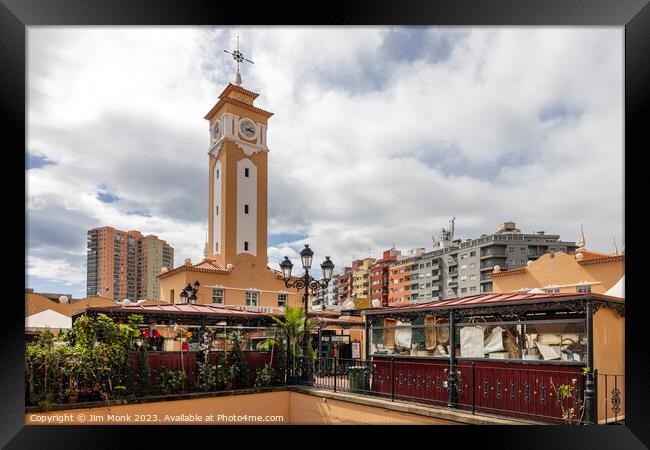 Municipal Market, Santa Cruz de Tenerife Framed Print by Jim Monk