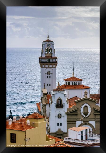 Basilica of Our Lady of Candelaria, Tenerife Framed Print by Jim Monk