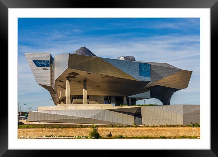 Musée des Confluences, Lyon Framed Mounted Print by Jim Monk