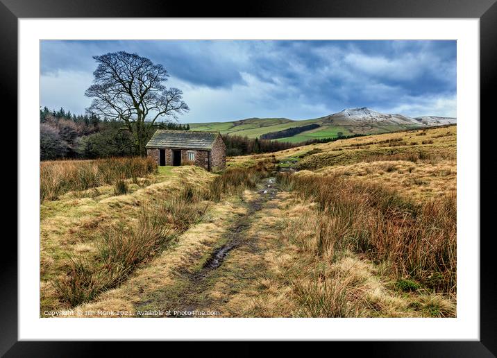 Shutlingsloe Hill, Peak District National Park Framed Mounted Print by Jim Monk