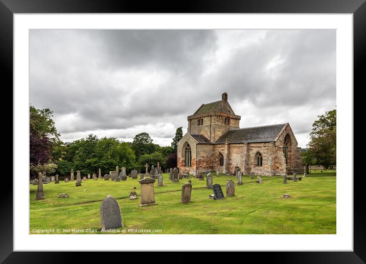 Crichton Collegiate Church, Scotland Framed Mounted Print by Jim Monk