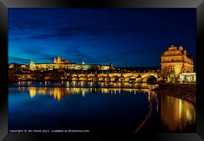 City Lights Framed Print by Jim Monk