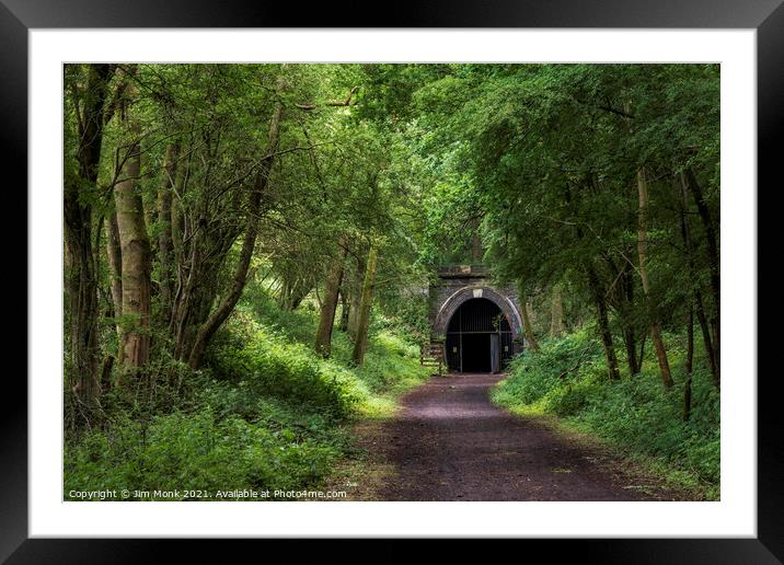 Kelmarsh tunnels Framed Mounted Print by Jim Monk