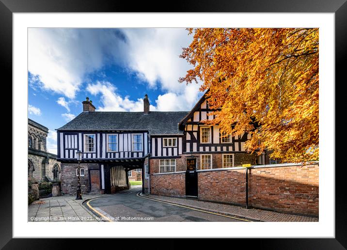 Castle Gate House, Leicester Framed Mounted Print by Jim Monk