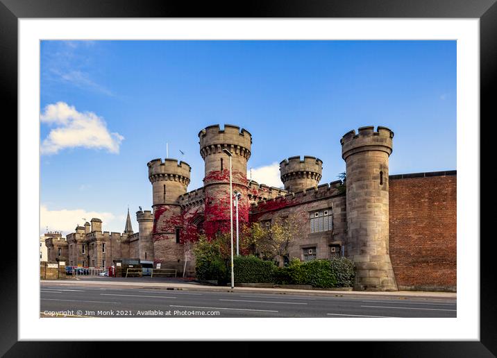 Leicester Prison  Framed Mounted Print by Jim Monk
