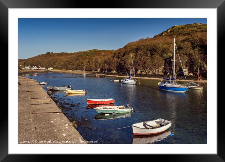 Solva, Pembrokeshire Framed Mounted Print by Jim Monk