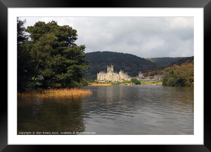 Margam Castle, Framed Mounted Print by Glyn Evans