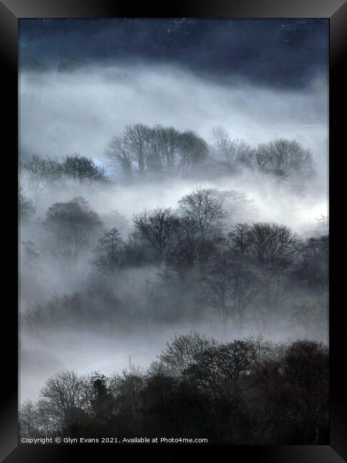 Winters morning. Framed Print by Glyn Evans