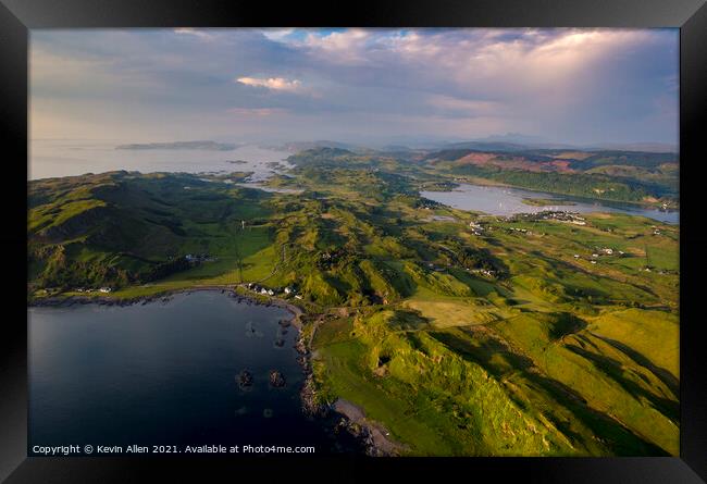 Ellenabeich West Coast of Scotland Framed Print by Kevin Allen