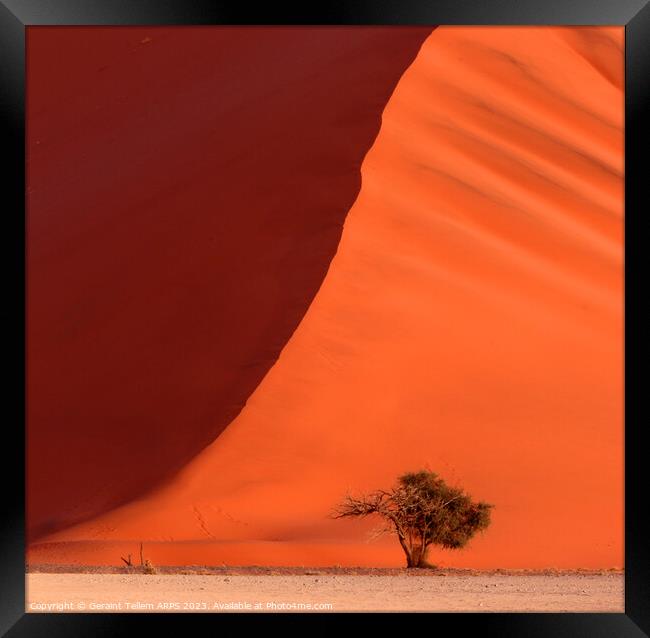 Dune 45 Sossusvlei, Namibia, Africa Framed Print by Geraint Tellem ARPS